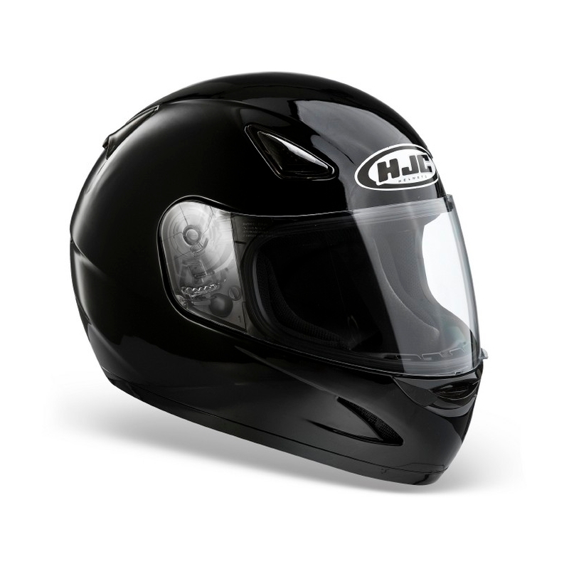 Beépített motoros sisak HJC CS-14 feketefényes eladás kiárusítás