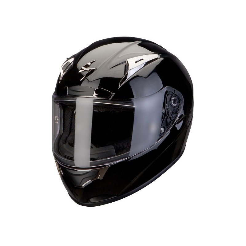 Integrált motoros sisak Scorpion EXO-500 feketefényes eladás kiárusítás