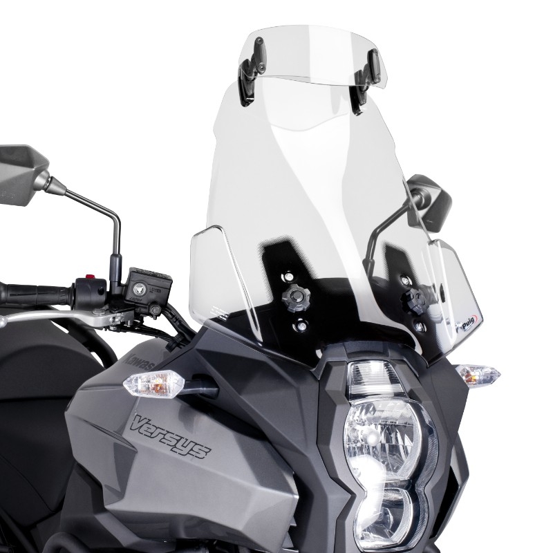 Multiadjustable visor PUIG clip-on áttetsző