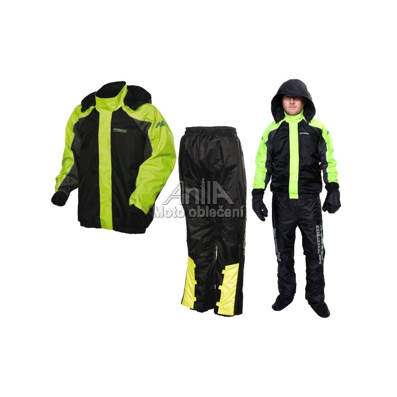 Kombinéza do deště Nazran-Aqua streetbike-2 dílná
