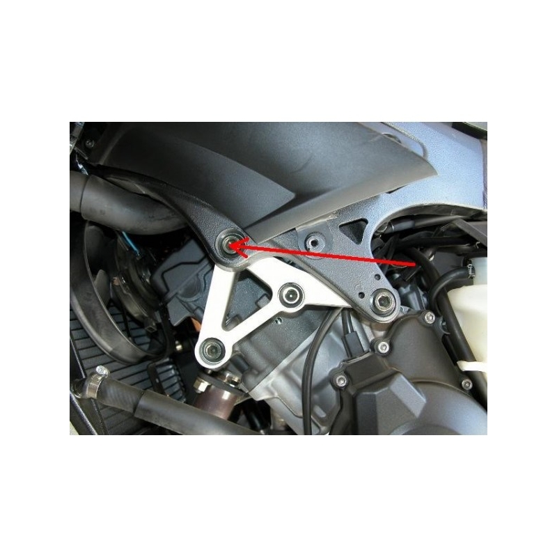 Kétpontos ütközésvédők - Yamaha YZF 600 R6 2003-2005 kiárusítás