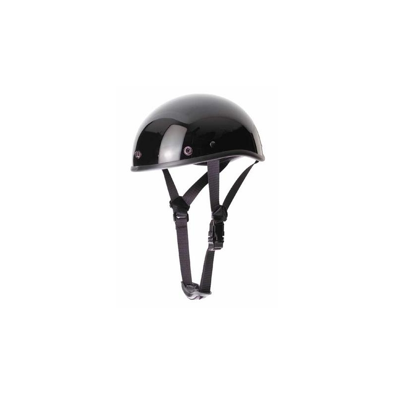 Motoros sisakok - SISAK BRAINCAP - Chopper fekete