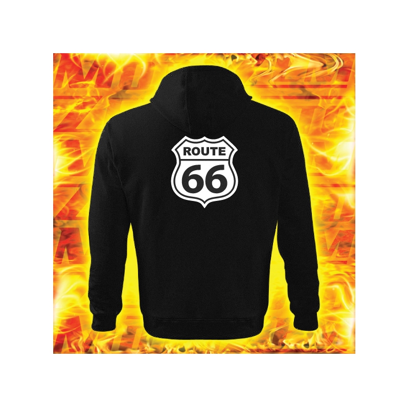 66-os út kapucnis pulóver