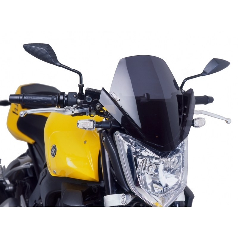 Windshield PUIG NEW GEN. SPORT dark smoke