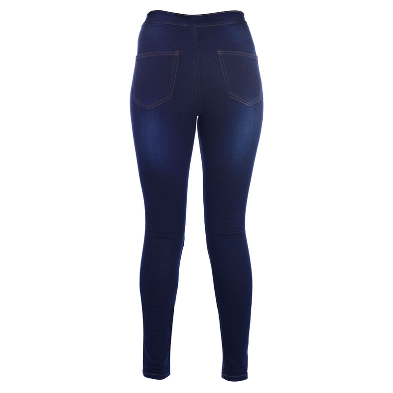 Hosszúkás női leggings Oxford Jeggings Kék Eladás