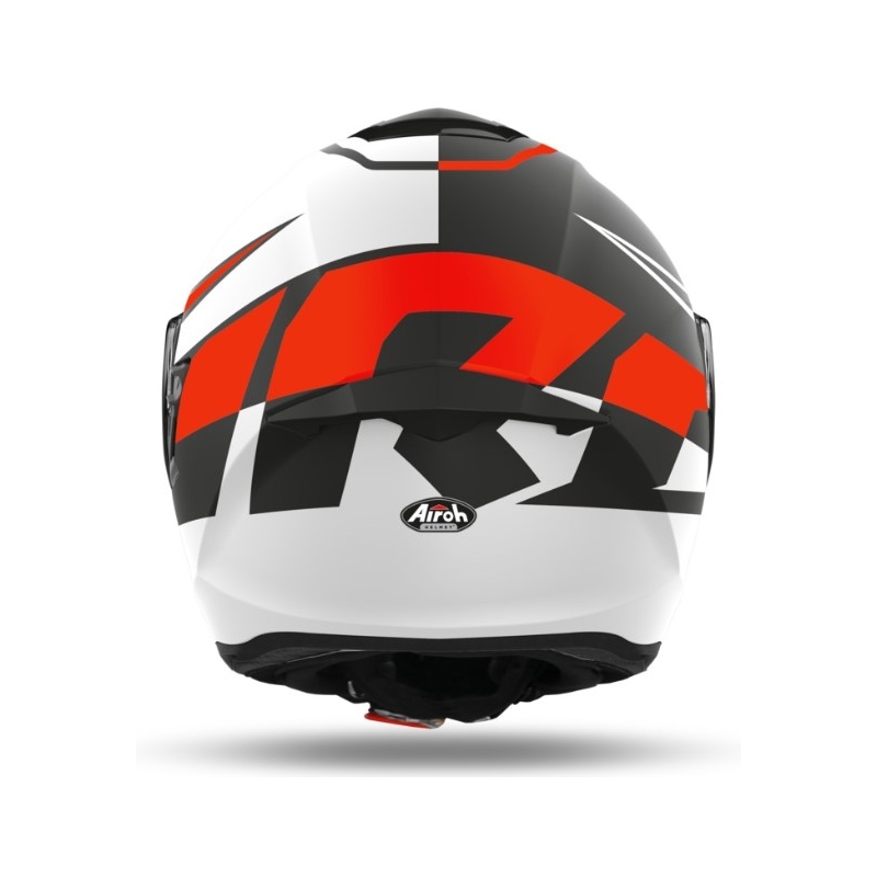 Integrált sisak Airoh ST 501 Frost fekete-fehér-narancs akció