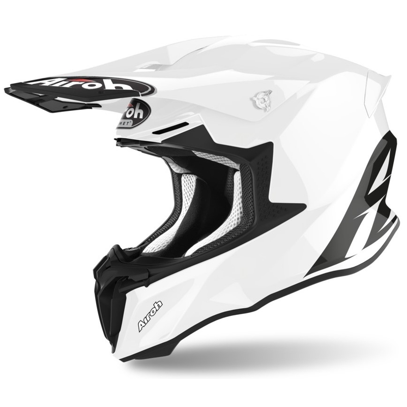 Motocross sisak Airoh Twist Színes fehér