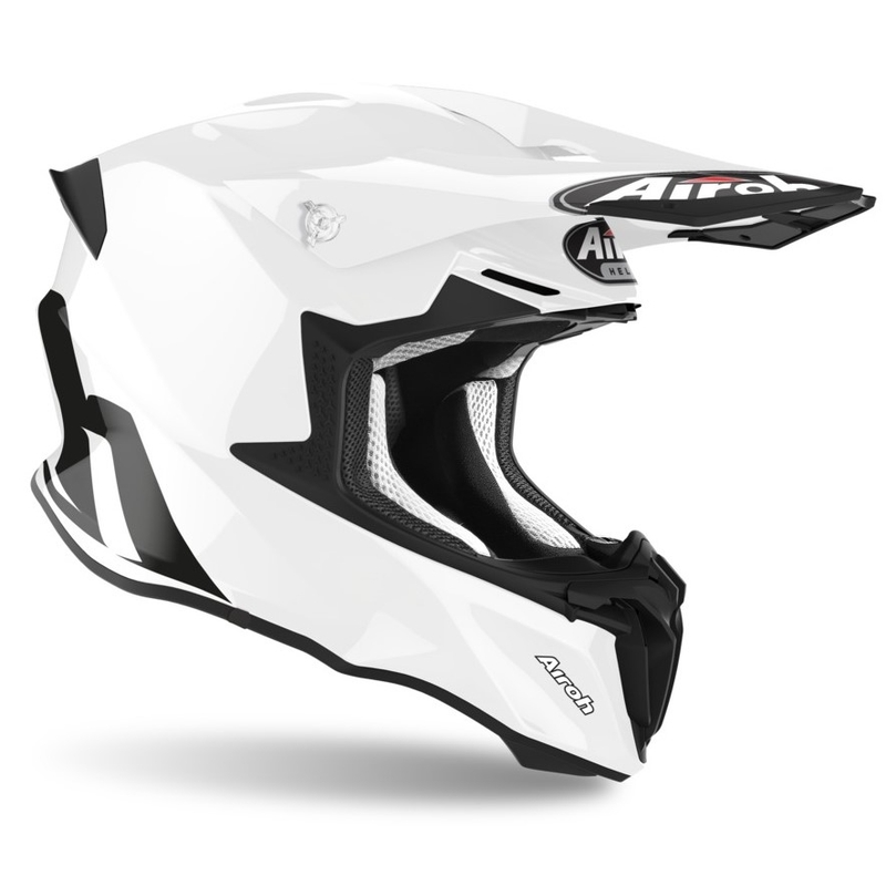 Motocross sisak Airoh Twist Színes fehér