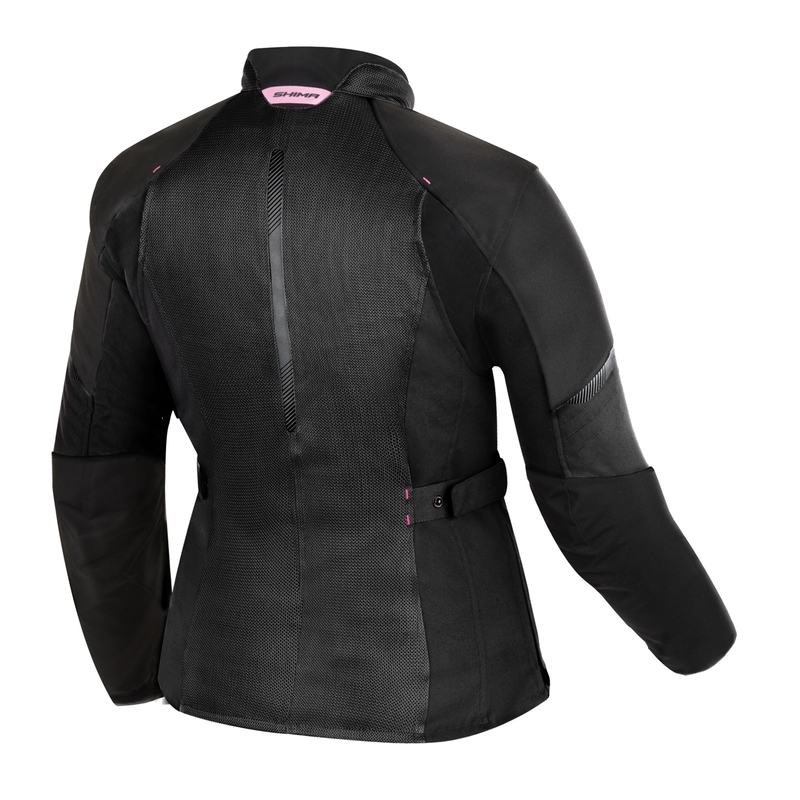 Női motoros kabát Shima Jet Black Akció kiárusítás