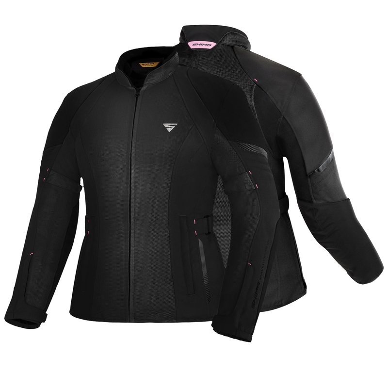 Női motoros kabát Shima Jet Black Akció kiárusítás
