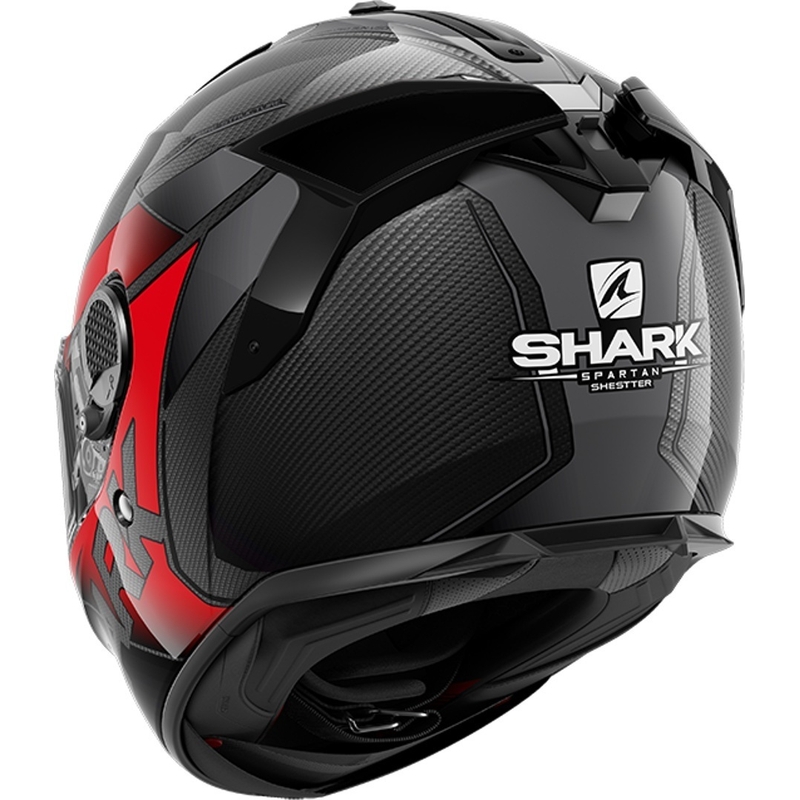 Integrált sisak SHARK SPARTAN GT Karbon Shestter fekete-piros