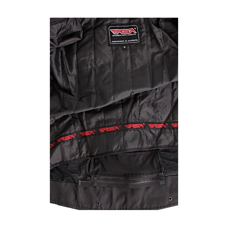Motoros kabát RSA Razor fekete-neon sárga kiárusítás