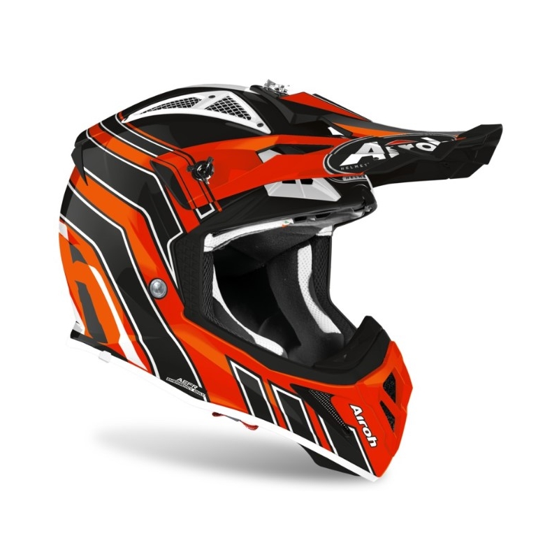 Airoh Aviator Ace Art Motocross sisak narancs-fekete 2021