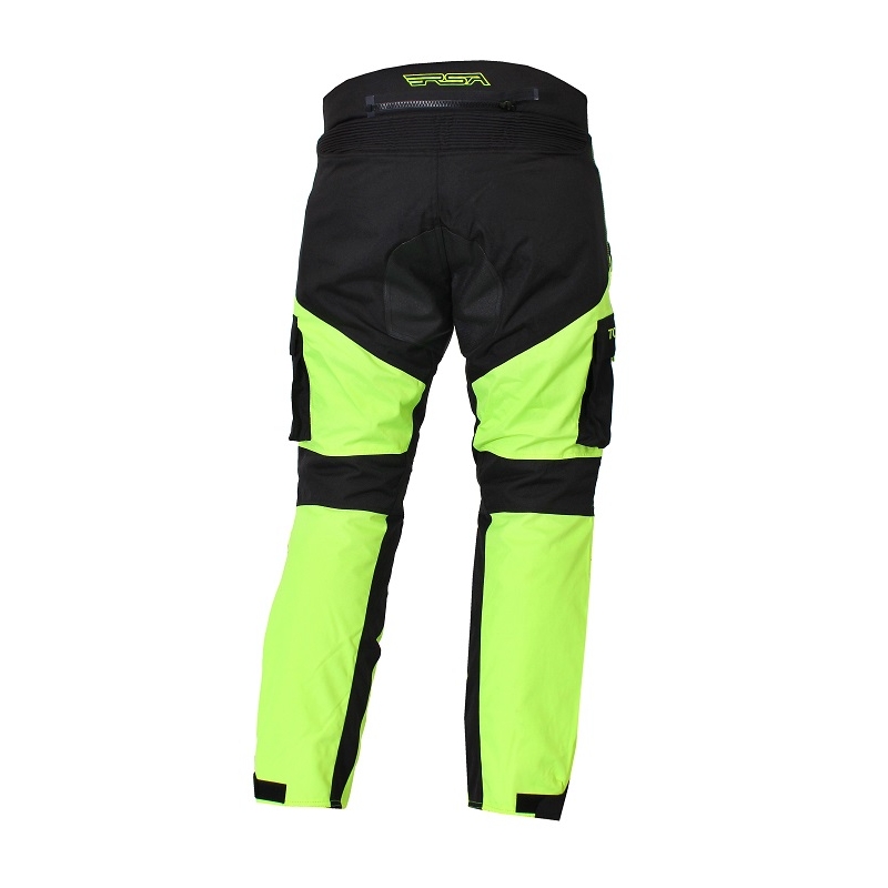 Motorkerékpár nadrág RSA Tops fekete-fluo sárga eladás kiárusítás