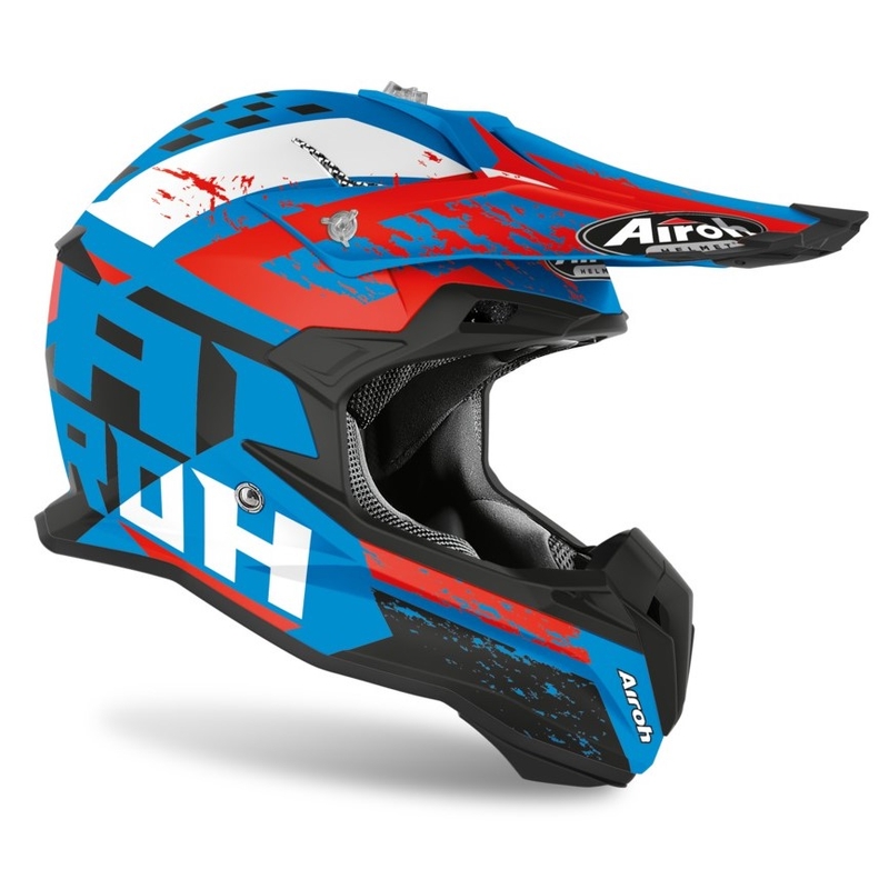 Motocross Sisak Airoh Terminátor akasztó türkiz matt