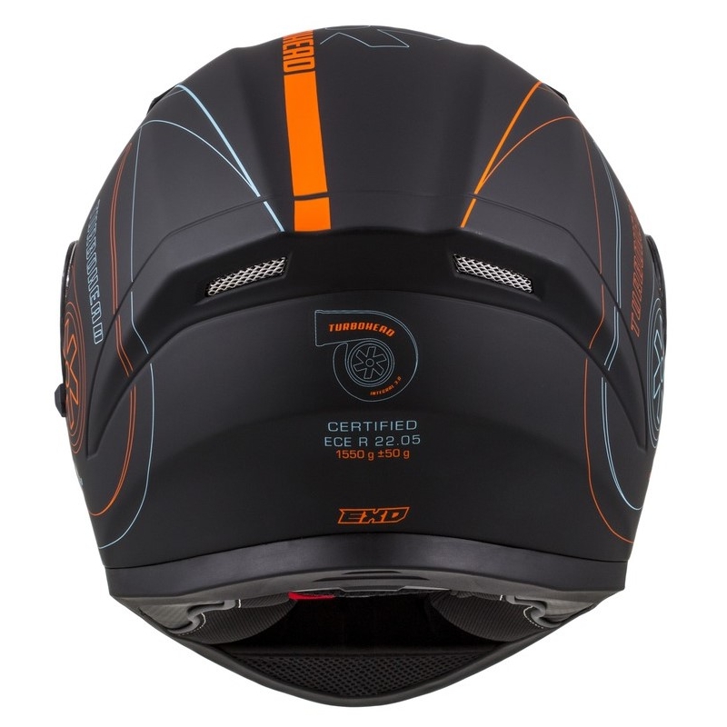 Integrált sisak Cassida Integral 3.0 Turbohead fekete-narancssárga-kék kiárusítás