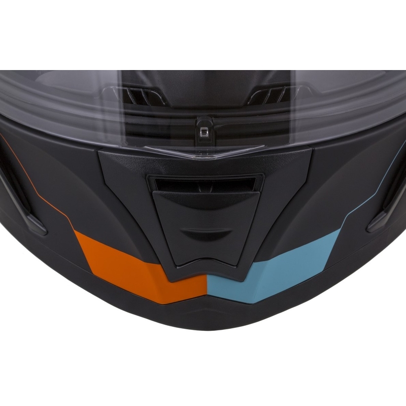 Integrált sisak Cassida Integral 3.0 Turbohead fekete-narancssárga-kék kiárusítás