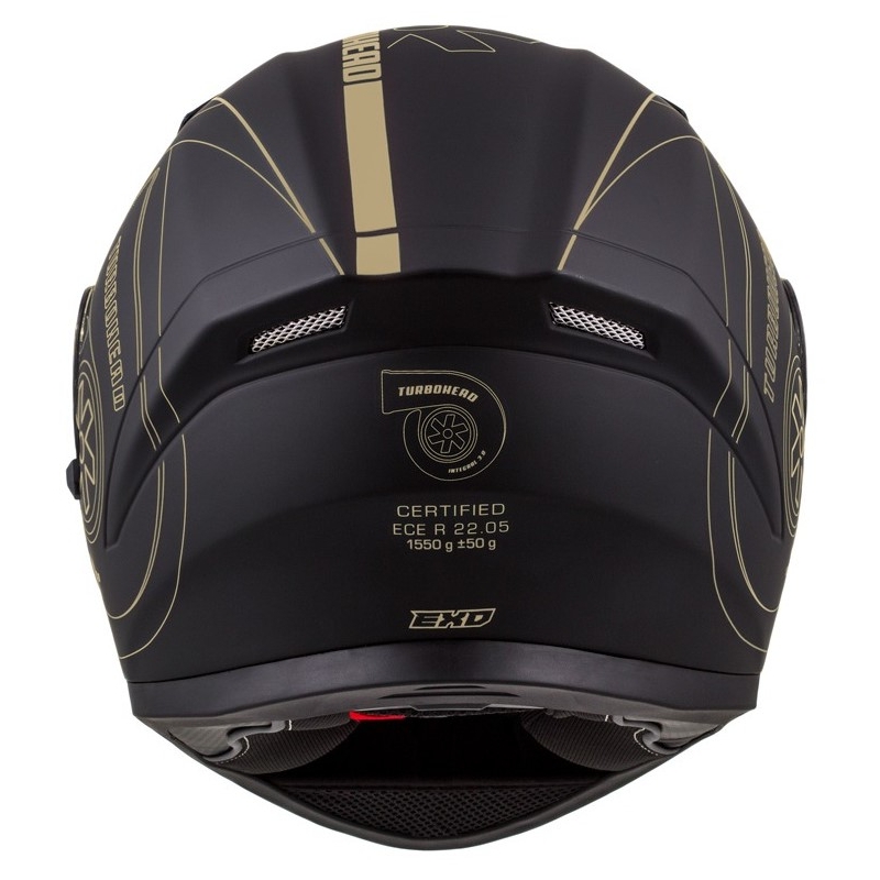 Zárt sisak Cassida Integral 3.0 Turbohead fekete-arany