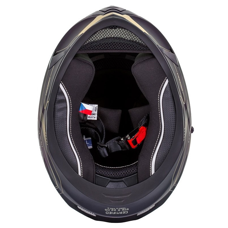Zárt sisak Cassida Integral 3.0 Turbohead fekete-arany
