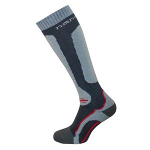 Nanosilver® zokni fekete-szürke-piros