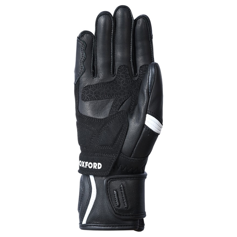 Női motoros kesztyű Oxford RP-5 2.0 fekete-fehér