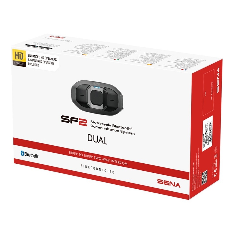 2 db-os Bluetooth intercom SENA SF2 készlet