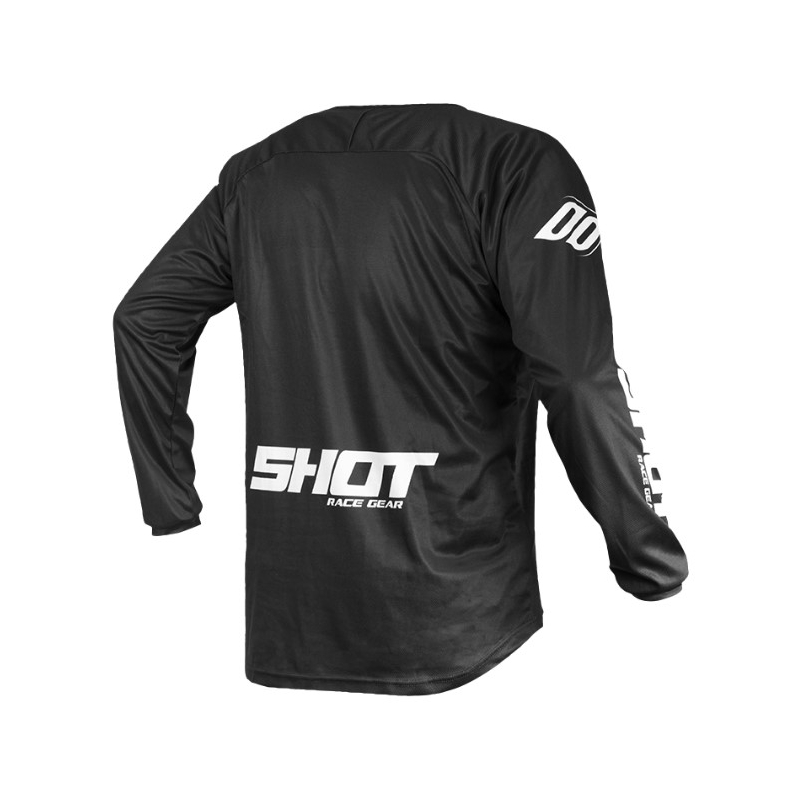 Motocross mez Shot Devo Raw fekete kiárusítás