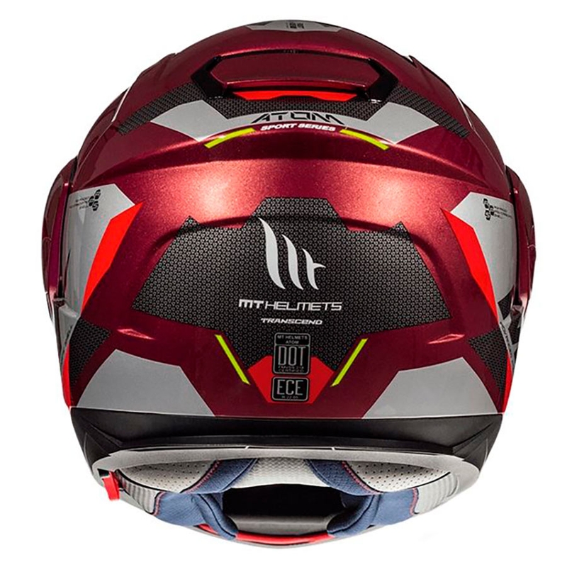 Felnyitható bukósisak MT Atom SV TRANSCEND E2 piros