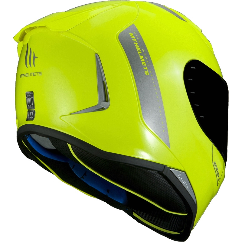 MT Revenge 2 Solid neon sárga integrált bukósisak kiárusítás