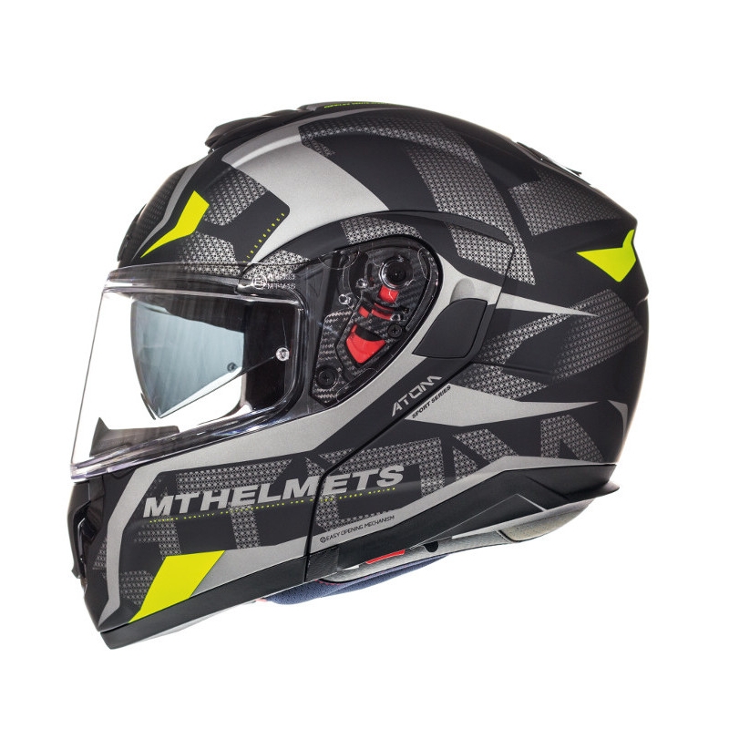 MT Atom Divergencia felnyitható bukósisak matt szürke kiárusítás