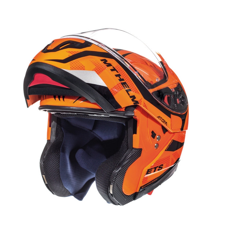 Mt Atom Divergencia Fluo motorkerékpár Flip Sisak Narancssárga akció kiárusítás