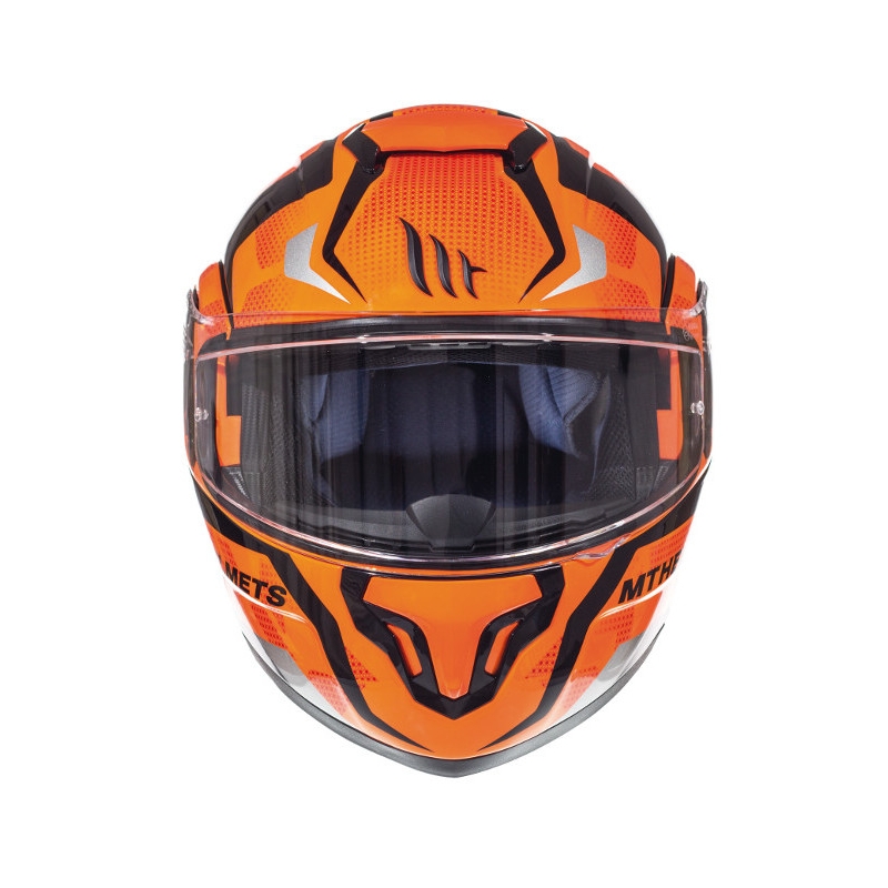 Mt Atom Divergencia Fluo motorkerékpár Flip Sisak Narancssárga akció kiárusítás