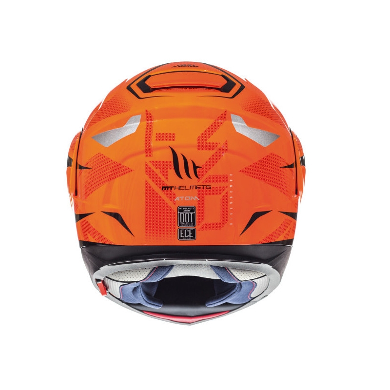 Mt Atom Divergencia Fluo motorkerékpár Flip Sisak Narancssárga akció kiárusítás