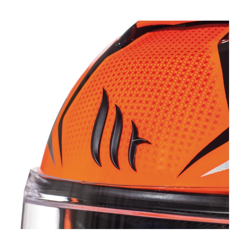 Mt Atom Divergencia Fluo motorkerékpár Flip Sisak Narancssárga akció kiárusítás