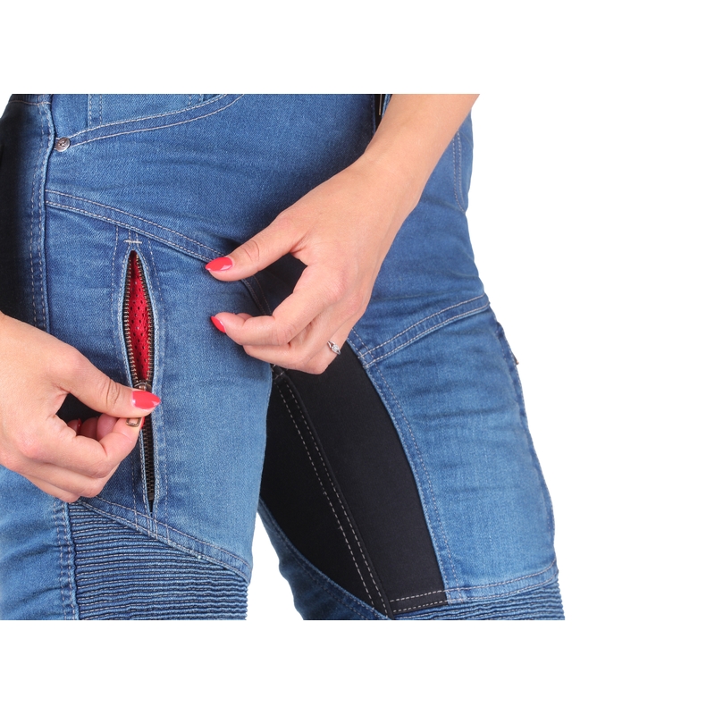 Street Racer Stretch II Slim fit CE női farmernadrág kék