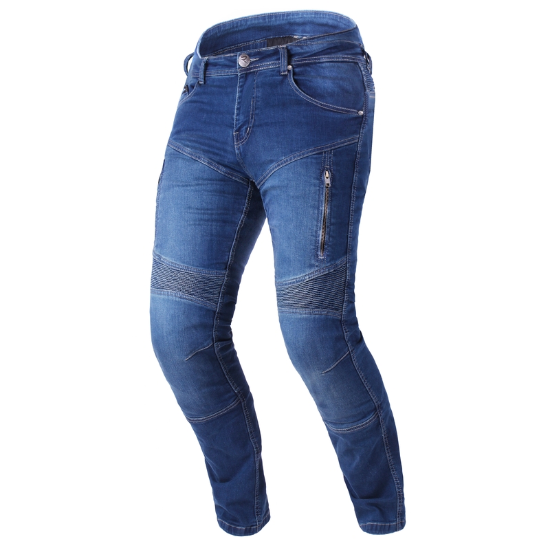 Street Racer Basic II CE Motoros farmernadrág  kék