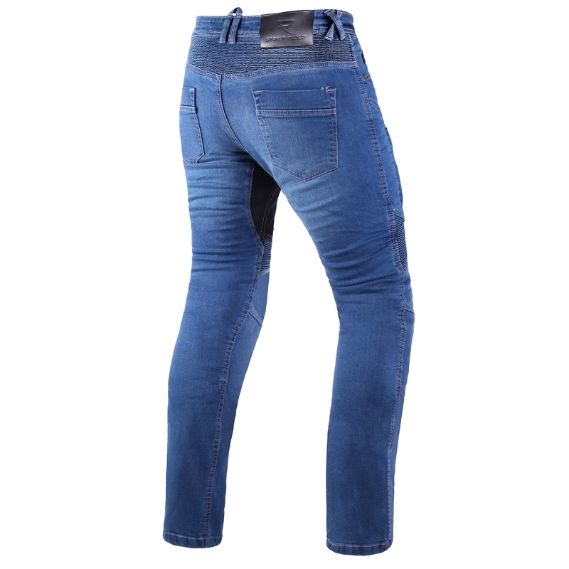 Street Racer Stretch II CE Rövidített motoros farmer  kék