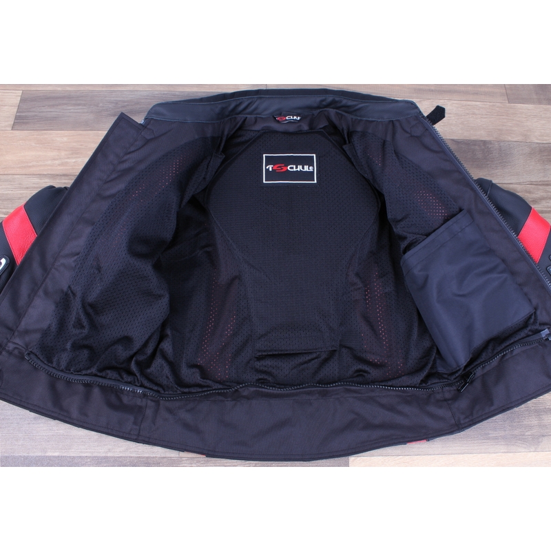 Férfi kabát Tschul 747 Speedster fekete-piros - II.class