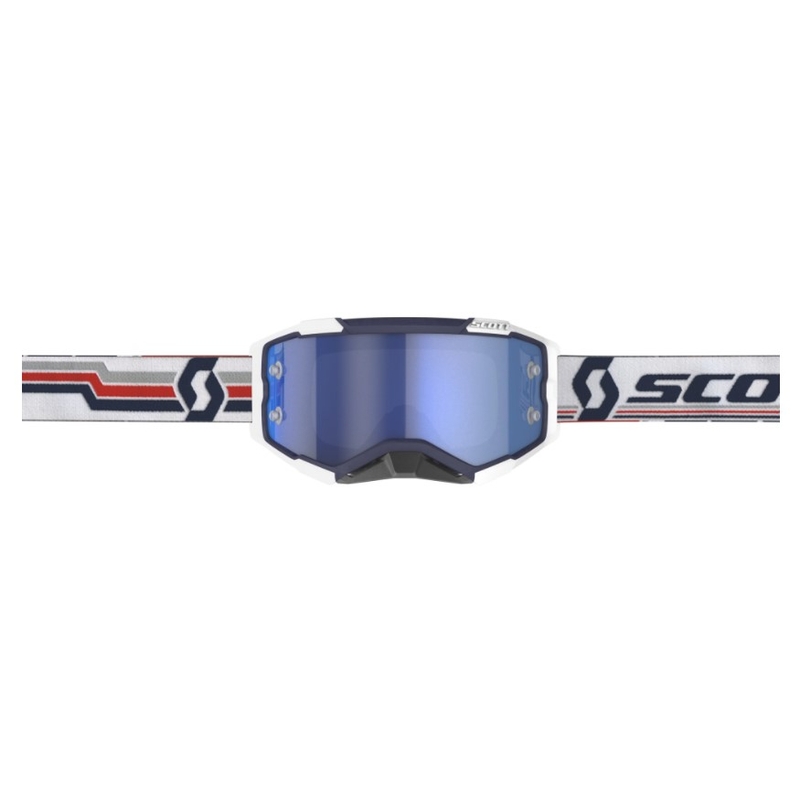 SCOTT Fury Motocross szemüveg kék-fehér
