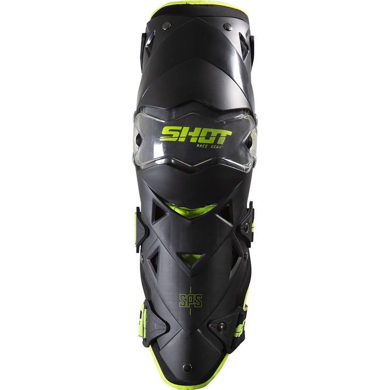 Térdpárnák Shot Interceptor fekete-fluo sárga