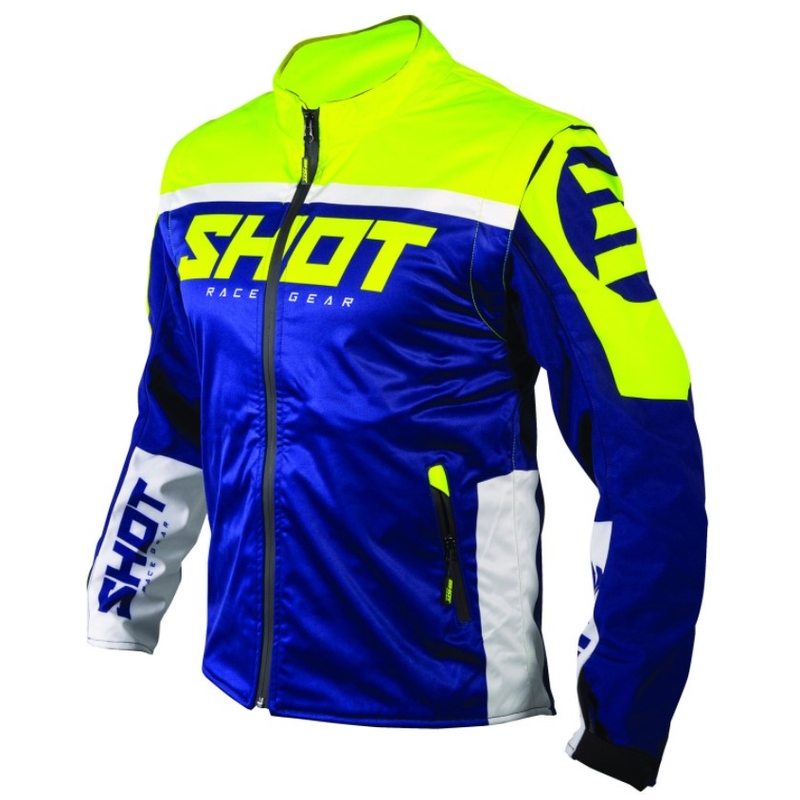 Softshell Jacket Shot Lite kék-fehér-fluo sárga eladás kiárusítás
