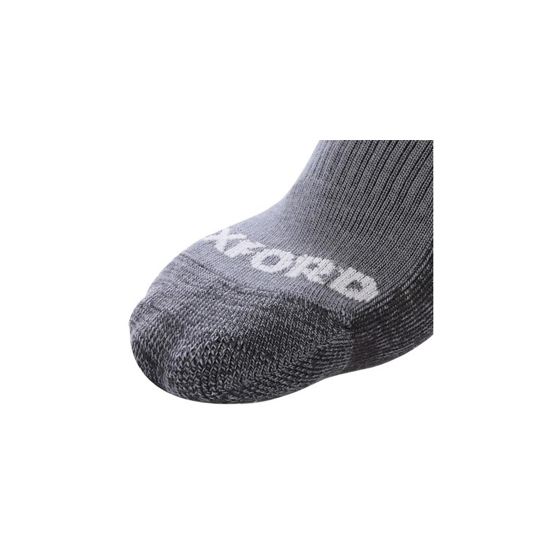 Zokni Oxford Merino szürke