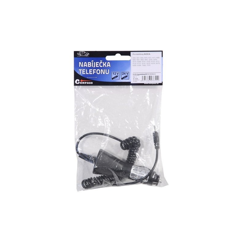 Telefon töltő 12/24V NOKIA II.