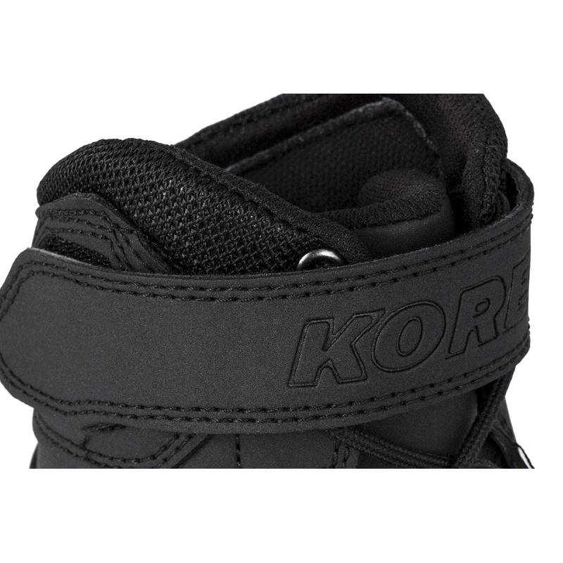Kore Velcro 2.0 női motoros bokacipő fekete-fehér