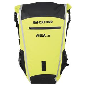 Vízálló hátizsák Oxford Aqua B25 fekete-fluo sárga 25 l-es akció