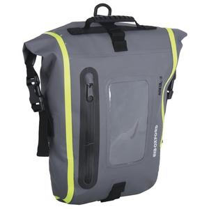Tartálytáska motorkerékpárhoz Oxford Aqua M8 fekete-szürke-fluo sárga