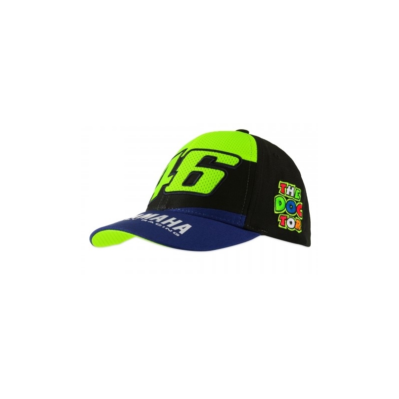 Gyermeksapka Valentino Rossi VR46 YAMAHA kék-fekete-sárga