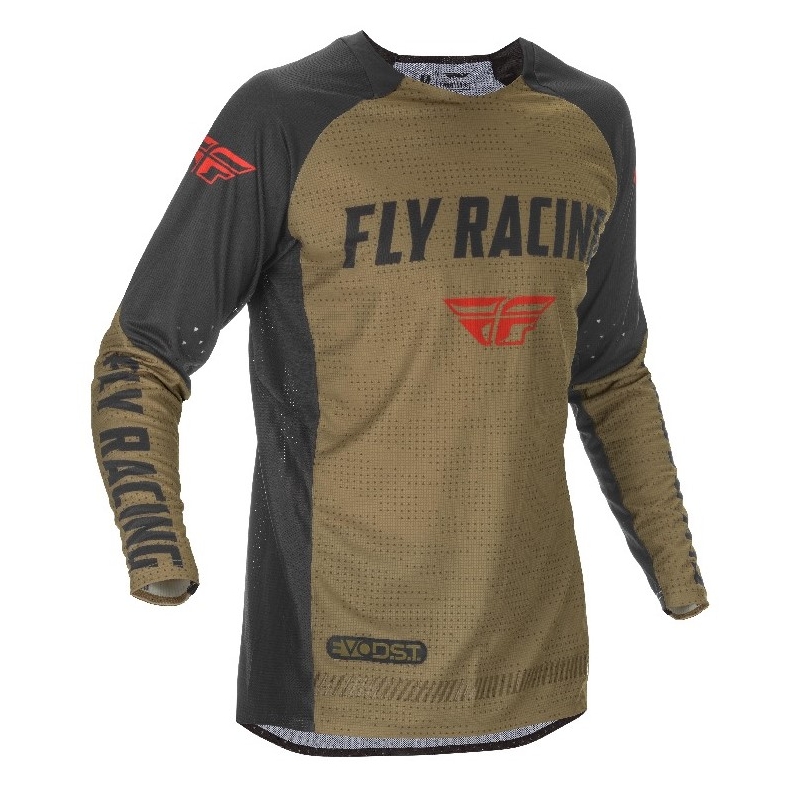 Motocross mez FLY Racing Evolution 2021 zöld-fekete-piros kiárusítás