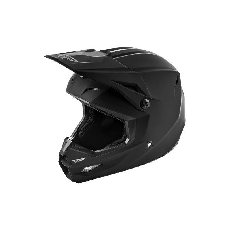 Motocross sisak FLY Racing Kinetic Color fekete matt