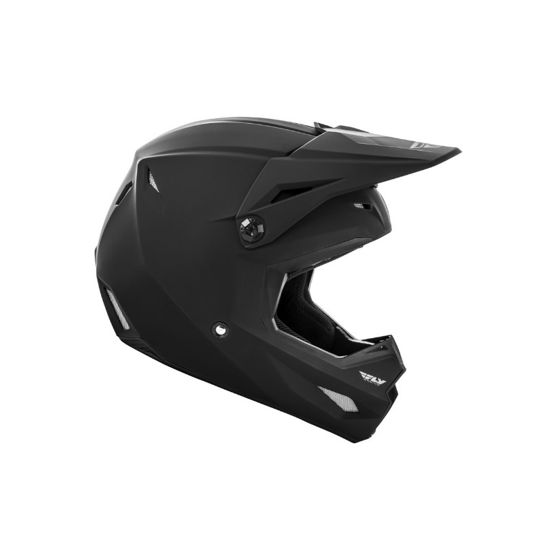 Motocross sisak FLY Racing Kinetic Color fekete matt